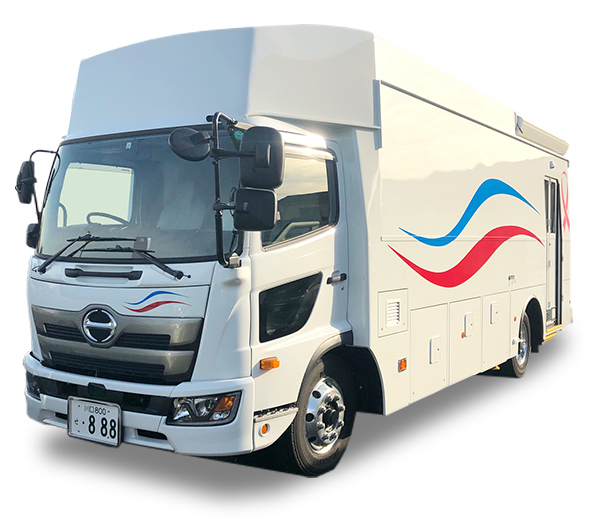 健診車両マンモグラフィ車